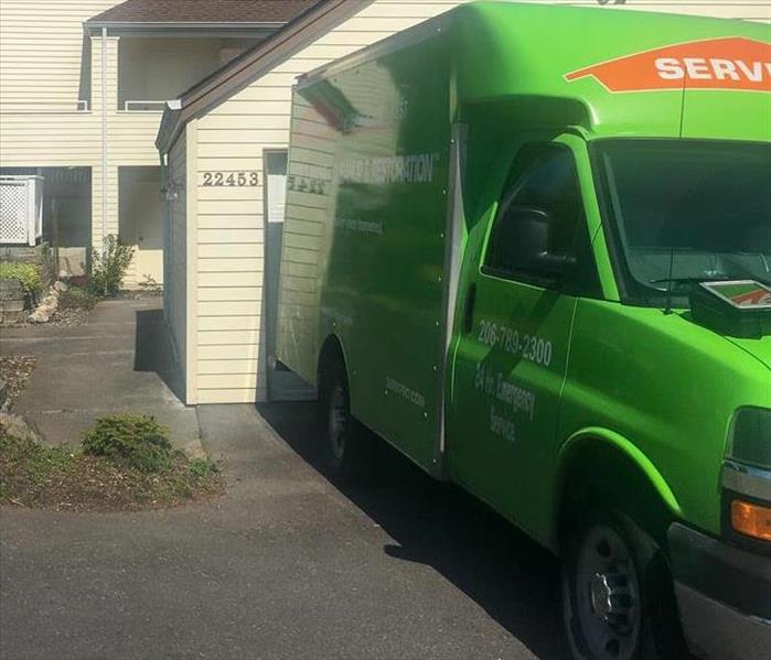 SERVPRO van.